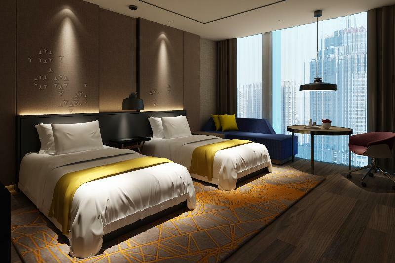 Grand Skylight International Hotel Haoyue Shenzhen Baoan Int'L Exhibition Center Buitenkant foto