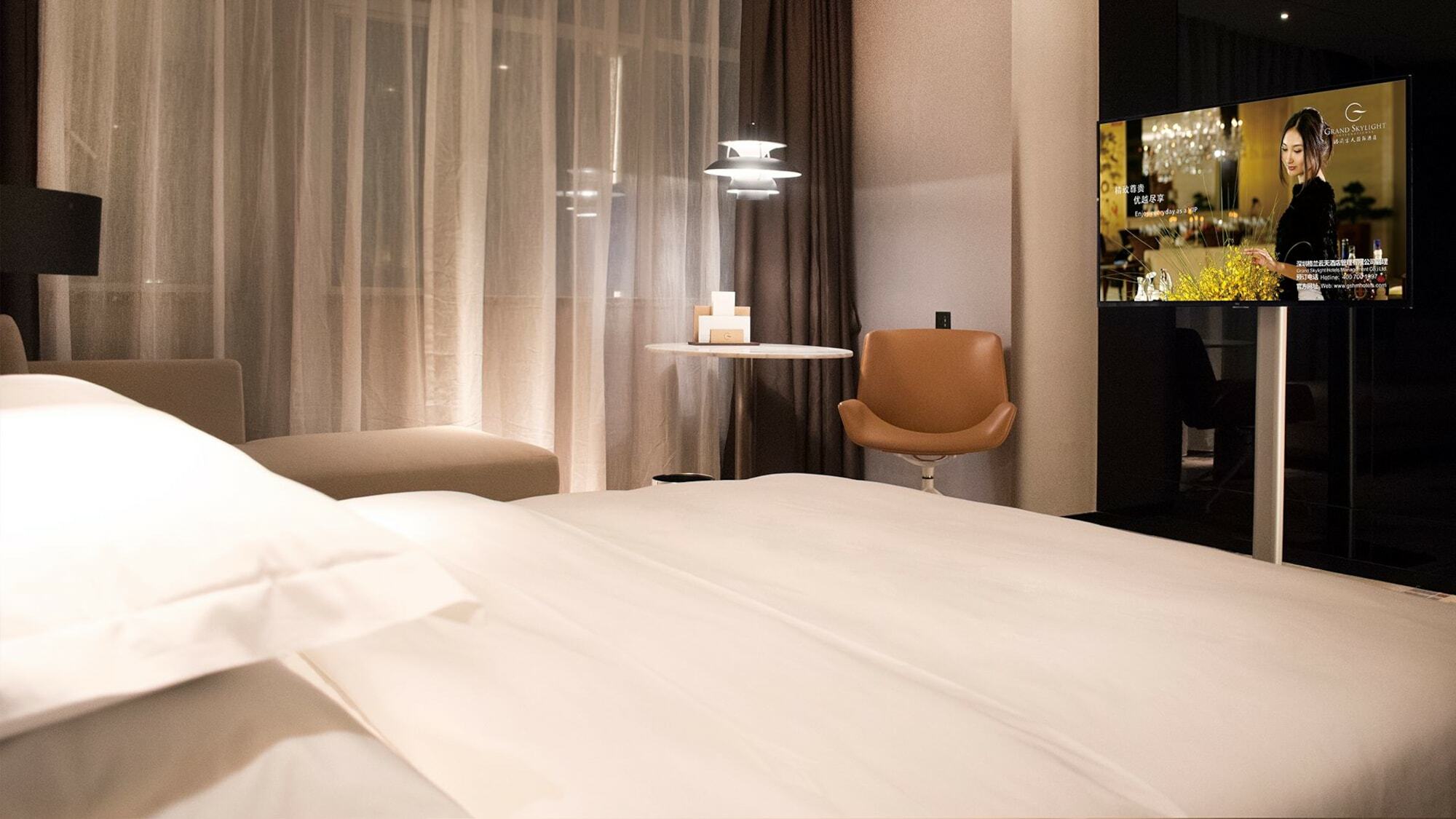 Grand Skylight International Hotel Haoyue Shenzhen Baoan Int'L Exhibition Center Buitenkant foto